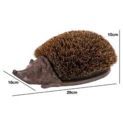 Woodside Cast Iron Hedgehog Boot Brush & Scraper 13 Woodside Cast Iron Hedgehog Boot Brush & Scraper -ALA Garden Shop 0G10YYTFINS