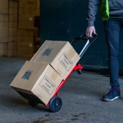 Sack Truck Trolley Heavy Duty Multi Purpose Industrial Folding Hand Cart 18 Sack Truck Trolley Heavy Duty Multi Purpose Industrial Folding Hand Cart -ALA Garden Shop 0RNSE1OADEU