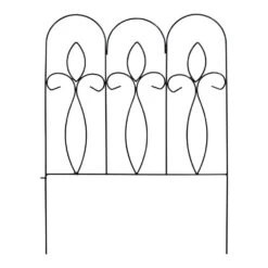 Woodside Felbrigg Metal Garden Border Edging, Outdoor Lawn Fencing, 3m Total Length, Pack Of 5 16 Woodside Felbrigg Metal Garden Border Edging, Outdoor Lawn Fencing, 3m Total Length, Pack Of 5 -ALA Garden Shop 1A4VHWQZEAJ