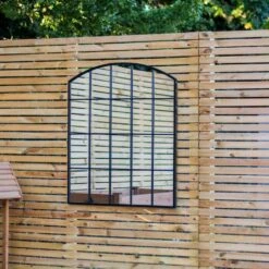 Woodside Mamble Decorative Arched Outdoor Garden Mirror, W: 76cm X H: 91cm 7 Woodside Mamble Decorative Arched Outdoor Garden Mirror, W: 76cm X H: 91cm -ALA Garden Shop 1QVFLXPRTOK