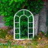 Maribelle White Metal Garden Arch Mirror Home Decoration -ALA Garden Shop 1VU2XSDJC5B