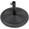Woodside Corton 15kg Universal Round Garden Patio Parasol Umbrella Base Weight -ALA Garden Shop 2HZKZJWJI1I