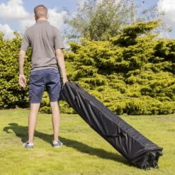 Woodside 3x3m Fully Waterproof, Heavy Duty Pop Up Gazebo + Carry Bag & Sand Bags -ALA Garden Shop 304CHSRXLA4