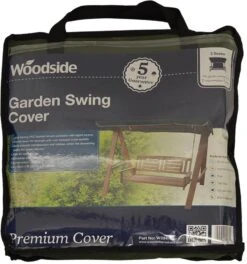 Woodside Waterproof Green 3 Seater Garden Swing Cover Patio Furniture Set -ALA Garden Shop 31P2MQ4NXTC
