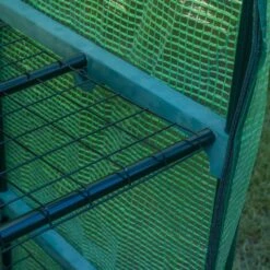 Woodside Large 4 Tier Garden Greenhouse/Growhouse With Reinforced Cover -ALA Garden Shop 33Z5HP001YY