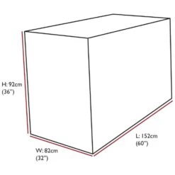 Oxbridge Bistro Patio Set Waterproof Cover GREEN -ALA Garden Shop 3JLULFAWFSP
