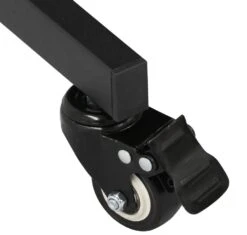 Woodside Dereham 4 Tier Wheeled Metal Garden Planter Flower Display Stand -ALA Garden Shop 5L4OHK2GKY4