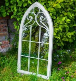 Woodside Selby XL Decorative Arched Outdoor Garden Mirror, W: 60.5cm X H: 111cm 14 Woodside Selby XL Decorative Arched Outdoor Garden Mirror, W: 60.5cm X H: 111cm -ALA Garden Shop ACQCKMZJFPZ