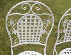 Maribelle Round Garden Chairs X 4 -ALA Garden Shop ADXRVOOML5F