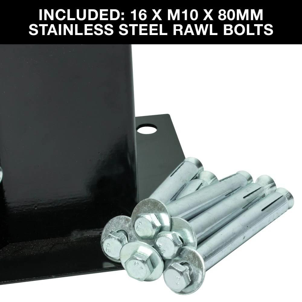 Woodside Bolt Down Fence Post Holder - 75mm X 75mm X 150mm 7 Woodside Bolt Down Fence Post Holder - 75mm X 75mm X 150mm - Image 5