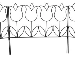 Woodside Tulip Garden Border Edging 5 Pack, 2.3m Total Length -ALA Garden Shop AOXUAL4TYDQ