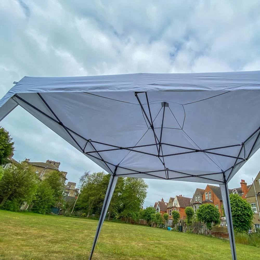 Woodside Pop Up 3m X 3m Garden Gazebo, Waterproof Garden Marquee, Pure White 10 Woodside Pop Up 3m X 3m Garden Gazebo, Waterproof Garden Marquee, Pure White - Image 8