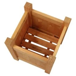 Woodside Aldeby Wooden Garden Planter/Flower Pot Container Box, Pack Of 2 -ALA Garden Shop B53LCAO42W2