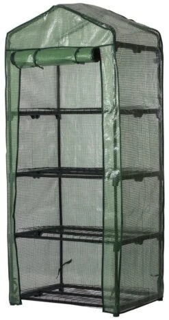 Woodside 4 Tier Garden Greenhouse/Growhouse With Reinforced Cover 9 Woodside 4 Tier Garden Greenhouse/Growhouse With Reinforced Cover -ALA Garden Shop BFA2GVOXYRT