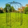 Woodside Santon Metal Garden Birdcage Pergola 1 Woodside Santon Metal Garden Birdcage Pergola -ALA Garden Shop C3FKBEMH0QF