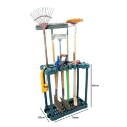 Woodside Garden Tool Holder Storage Rack Trolley With Wheels For Sheds/Garages -ALA Garden Shop CC5MPR2AR41