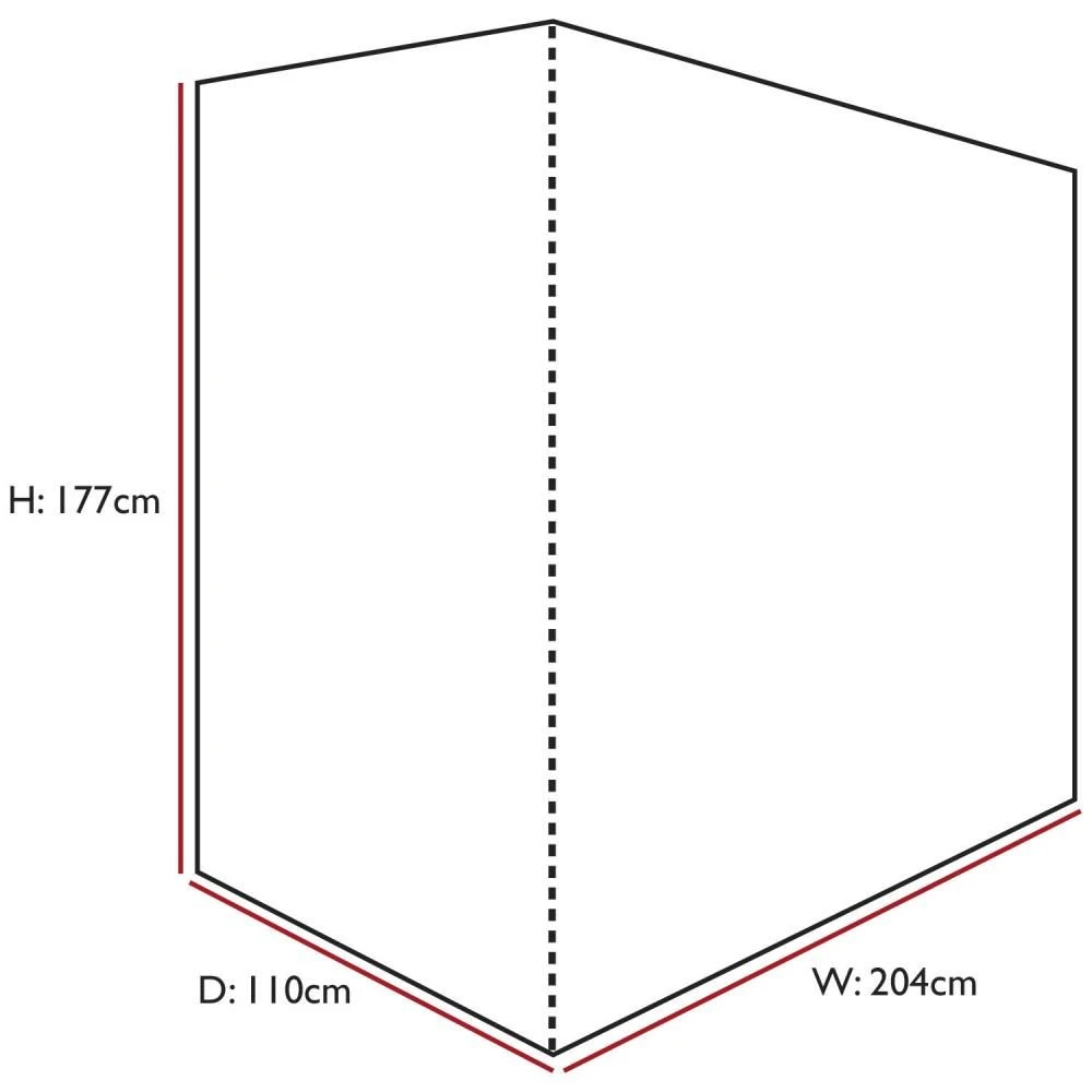 Oxbridge Black 2 Seater Hammock Swing Waterproof Outdoor Garden Furniture Cover 7 Oxbridge Black 2 Seater Hammock Swing Waterproof Outdoor Garden Furniture Cover - Image 5