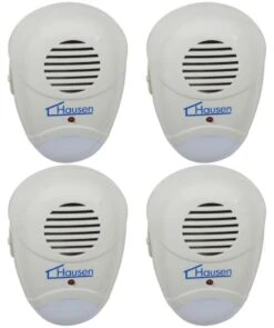 4 X Hausen Ultra Sonic Repellent Plug-In Rat/Mouse/Rodent Repeller Deterrent