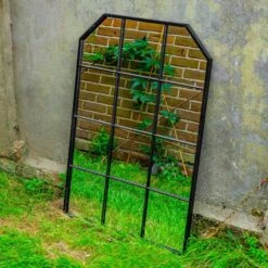 Woodside Ayton XL Decorative Rectangle Outdoor Garden Mirror, W: 70cm X H: 100cm 9 Woodside Ayton XL Decorative Rectangle Outdoor Garden Mirror, W: 70cm X H: 100cm -ALA Garden Shop D5ISSMTKAT5