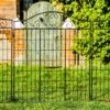 Woodside Brooke Metal Garden Decorative Border Fencing, Outdoor Edging Pack Of 4 2 Woodside Brooke Metal Garden Decorative Border Fencing, Outdoor Edging Pack Of 4 -ALA Garden Shop DZBQZSCAM0L