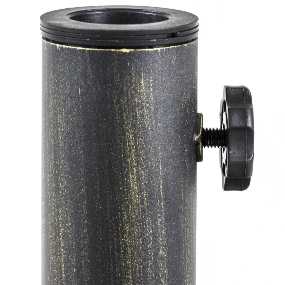 Woodside Rollesby 13kg Universal Round Garden Patio Parasol Umbrella Base Weight 4 Woodside Rollesby 13kg Universal Round Garden Patio Parasol Umbrella Base Weight - Image 2