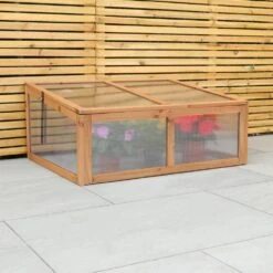 Woodside Outdoor Wooden Plant/Flower/Vegetable Cold Frame Growhouse, Medium 100cm 14 Woodside Outdoor Wooden Plant/Flower/Vegetable Cold Frame Growhouse, Medium 100cm -ALA Garden Shop EEI0SWFGP2L