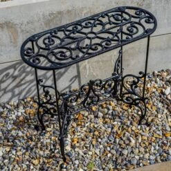 Woodside Heavy Duty Cast Iron Indoor/Outdoor XL Plant Pot Display Stand 11 Woodside Heavy Duty Cast Iron Indoor/Outdoor XL Plant Pot Display Stand -ALA Garden Shop FC5DYQNYXJ1