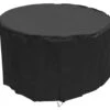 Woodside 4-6 Seater Round Table Cover BLACK 1 Woodside 4-6 Seater Round Table Cover BLACK -ALA Garden Shop FCL0CMOY2QQ