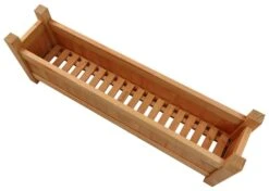 Woodside Aldeby Wooden Garden Trough Planter/Flower Container Box, Pack Of 2 11 Woodside Aldeby Wooden Garden Trough Planter/Flower Container Box, Pack Of 2 -ALA Garden Shop FEPHDFHAQMO