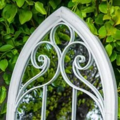 Woodside Selby XL Decorative Arched Outdoor Garden Mirror, W: 60.5cm X H: 111cm 16 Woodside Selby XL Decorative Arched Outdoor Garden Mirror, W: 60.5cm X H: 111cm -ALA Garden Shop FYM3I5EECSZ