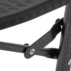 Woodside Hanging Balcony/Patio Railing Adjustable Folding Dining Coffee Table -ALA Garden Shop G1U4DQE1S4X