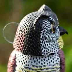 2 X Woodside Large Realistic Bird/Pigeon/Crow Owl Decoy With Rotating Head -ALA Garden Shop GB5T3P0GXU2