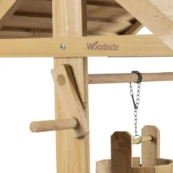 Woodside Wooden Ornamental Garden Plant/Flower Wishing Well Planter -ALA Garden Shop GCG3Z0ISUFR