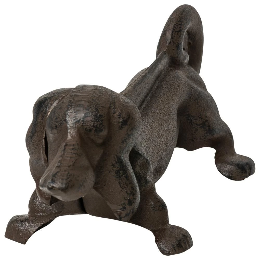 Woodside Outdoor Garden Cast Iron Boot/Welly Novelty Sausage Dog Mud Scraper 4 Woodside Outdoor Garden Cast Iron Boot/Welly Novelty Sausage Dog Mud Scraper - Image 2