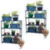 Woodside Greenhouse Shelving 2 Pack 2 Woodside Greenhouse Shelving 2 Pack -ALA Garden Shop GOF0H2KUSLX