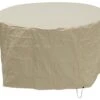 Oxbridge Sand Medium Round Waterproof Outdoor Garden Patio Set Furniture Cover -ALA Garden Shop GQ4QBNX0MZW