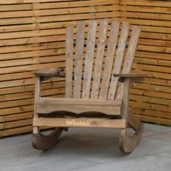 Woodside Aldeby Adirondack Outdoor Garden Patio Wooden Rocking Chair 11 Woodside Aldeby Adirondack Outdoor Garden Patio Wooden Rocking Chair -ALA Garden Shop GZJOARCGE2Q