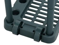 Woodside Garden Tool Holder Storage Rack Trolley With Wheels For Sheds/Garages -ALA Garden Shop HANH2CFNLEC
