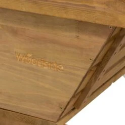 Woodside Thurne Raised Wooden Garden Bed Planter, Plants & Vegetable/Herb Box -ALA Garden Shop I1FZ5YASXNX