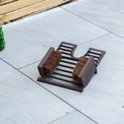 Woodside Cast Iron 3 In 1 Boot Brush, Jack & Scraper Outdoor Shoe Mud Cleaner -ALA Garden Shop I4XEJFGZMMI