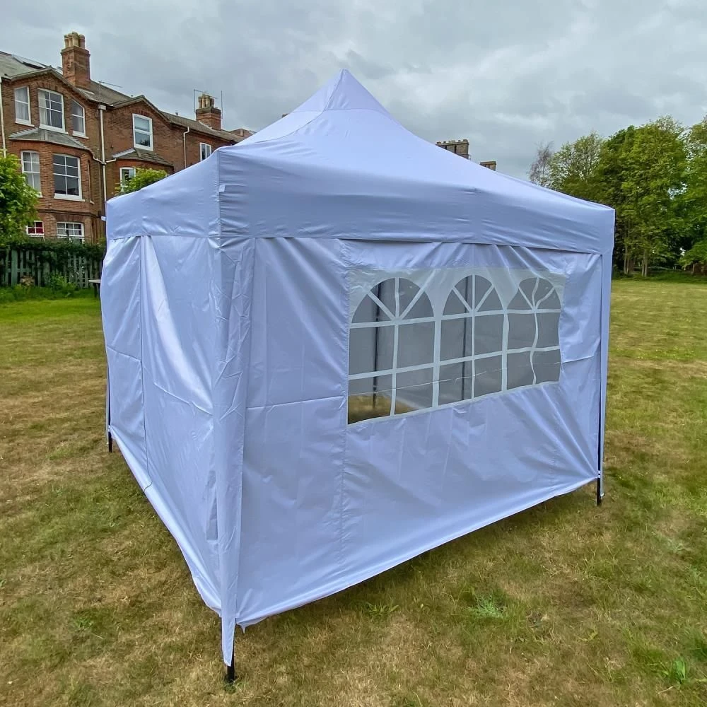 Woodside Pop Up 3m X 3m Garden Gazebo, Waterproof Garden Marquee, Pure White 8 Woodside Pop Up 3m X 3m Garden Gazebo, Waterproof Garden Marquee, Pure White - Image 6