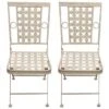 Woodside Ostend 4 X Square Folding Metal Garden Patio Dining Chairs Outdoor Furniture 2 Woodside Ostend 4 X Square Folding Metal Garden Patio Dining Chairs Outdoor Furniture -ALA Garden Shop IVBGP3ROZYF