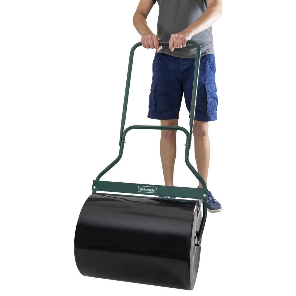 Woodside 60L Heavy Duty Sand/Water Filled Garden Grass Lawn Roller 4 Woodside 60L Heavy Duty Sand/Water Filled Garden Grass Lawn Roller - Image 2