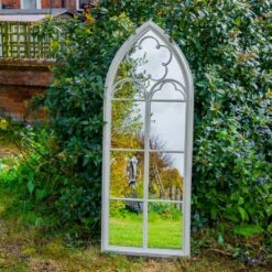 Woodside Darton XXL Decorative Arched Outdoor Garden Mirror 10 Woodside Darton XXL Decorative Arched Outdoor Garden Mirror -ALA Garden Shop K0B2CLTWCAT