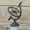 Woodside Decorative Cast Iron Traditional Antique Garden Table Sundial 2 Woodside Decorative Cast Iron Traditional Antique Garden Table Sundial -ALA Garden Shop K5COEHMPMOT