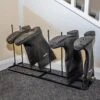 Woodside Steel Wellington Boot Rack 4 Pairs Walking Shoe Storage Stand -ALA Garden Shop K5NMQOW154H