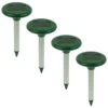 4 X Woodside Solar Powered Garden Sonic Wave Mole/Rat/Rodent Repeller Repellent -ALA Garden Shop KEZYVPMJRQZ