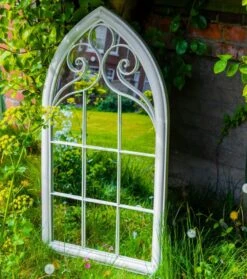 Woodside Selby XL Decorative Arched Outdoor Garden Mirror, W: 60.5cm X H: 111cm 15 Woodside Selby XL Decorative Arched Outdoor Garden Mirror, W: 60.5cm X H: 111cm -ALA Garden Shop KS1RV0RO30I