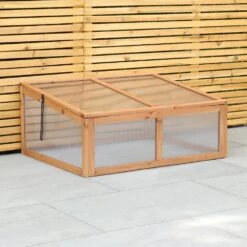 Woodside Outdoor Wooden Plant/Flower/Vegetable Cold Frame Growhouse, Medium 100cm 17 Woodside Outdoor Wooden Plant/Flower/Vegetable Cold Frame Growhouse, Medium 100cm -ALA Garden Shop KVKVSGTU3TN
