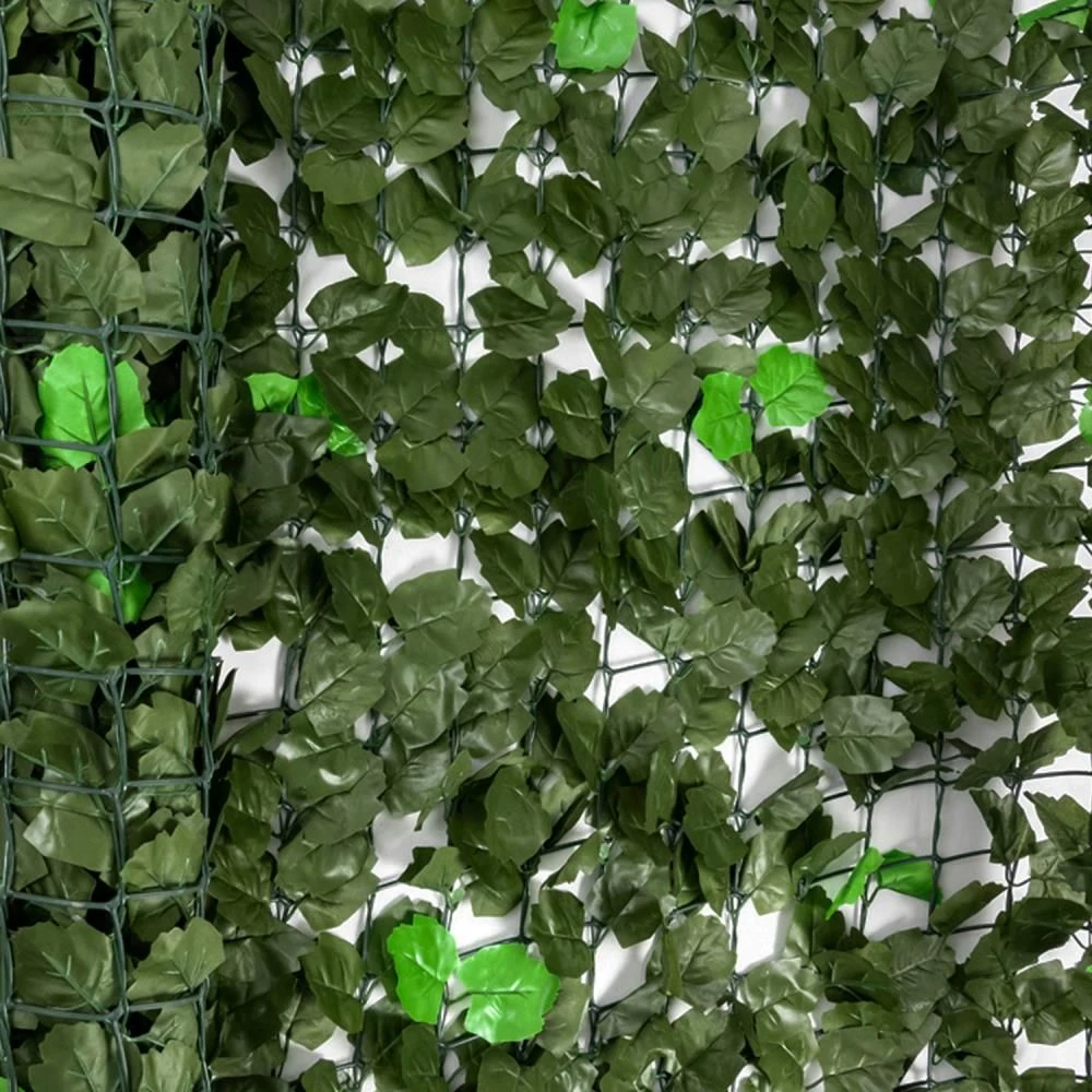 Woodside Artificial Faux Maple Leaf/Ivy Garden Fence Screening Privacy Hedge Roll 4 Woodside Artificial Faux Maple Leaf/Ivy Garden Fence Screening Privacy Hedge Roll - Image 2